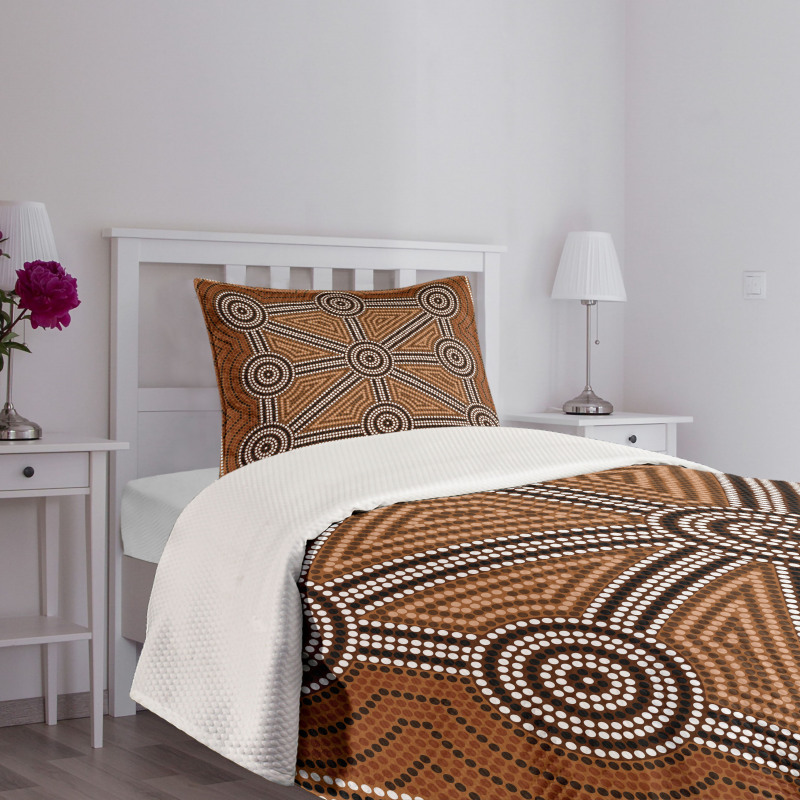 Aboriginal Patterns Bedspread Set