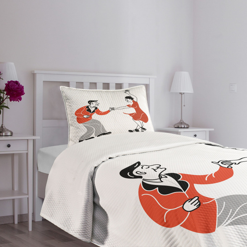 Retro Fashion Style Bedspread Set