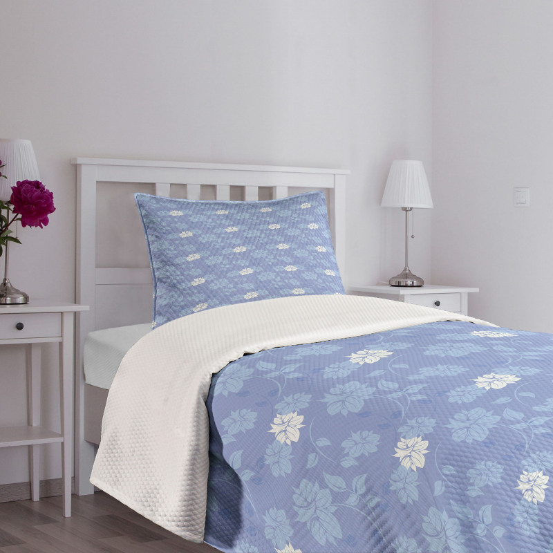 Fantasy Petals Leaves Bedspread Set