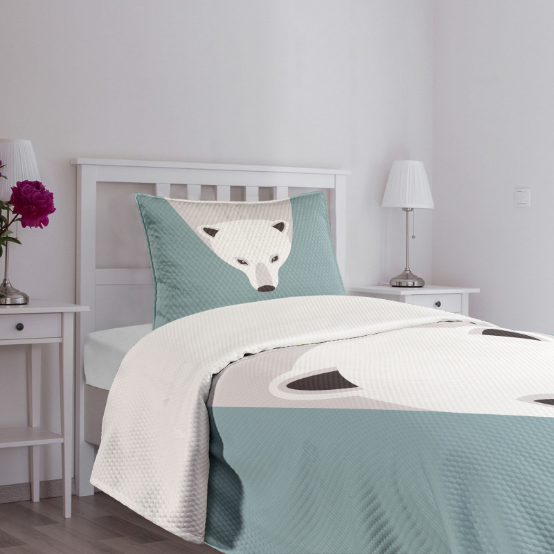 Flat Design Bedspread Set