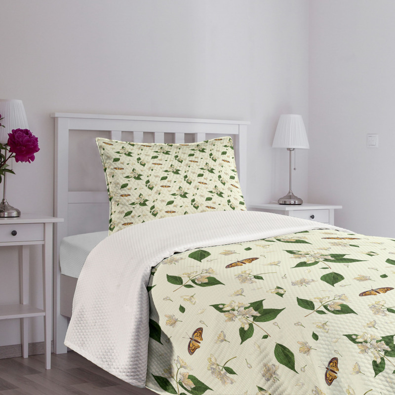 Serene Spring Nature Bedspread Set