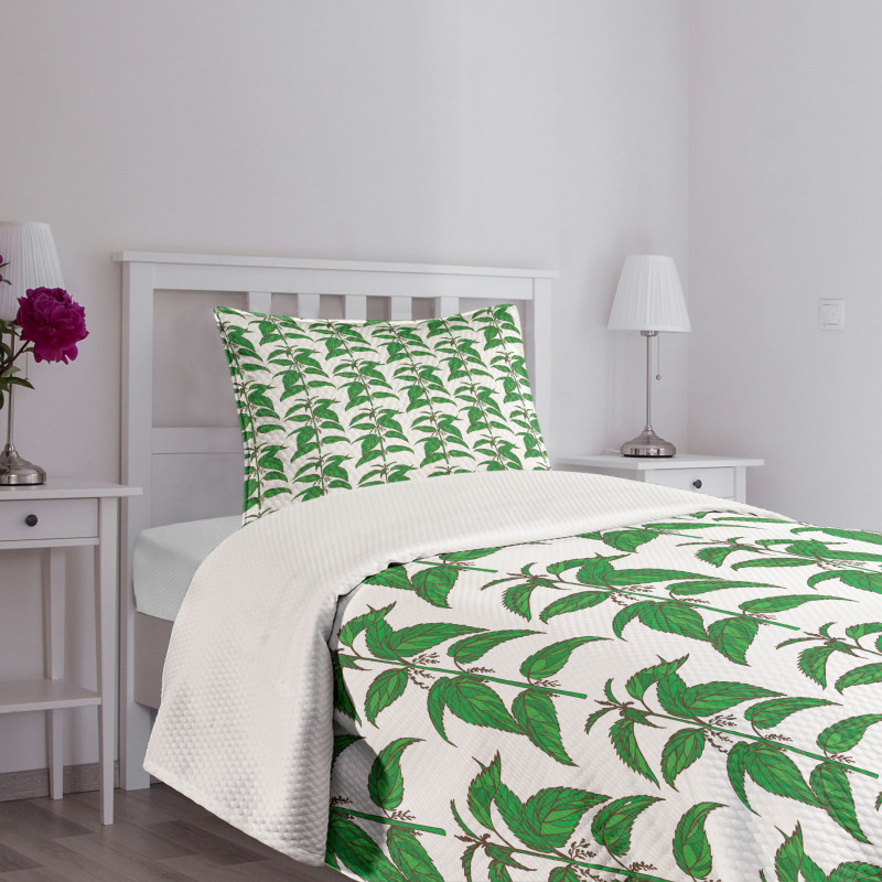 Nettle Branches Bedspread Set