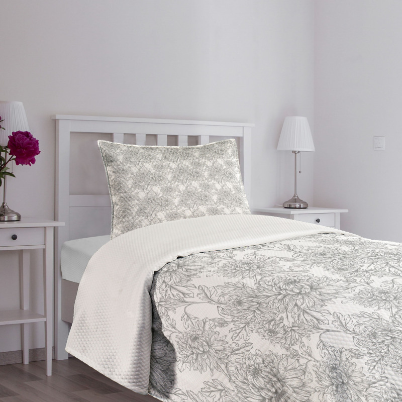 Chrysanthemum Bedspread Set