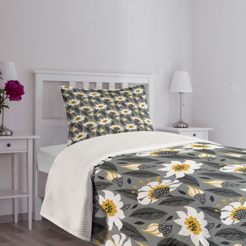 Daisy Petals Bedspread Set