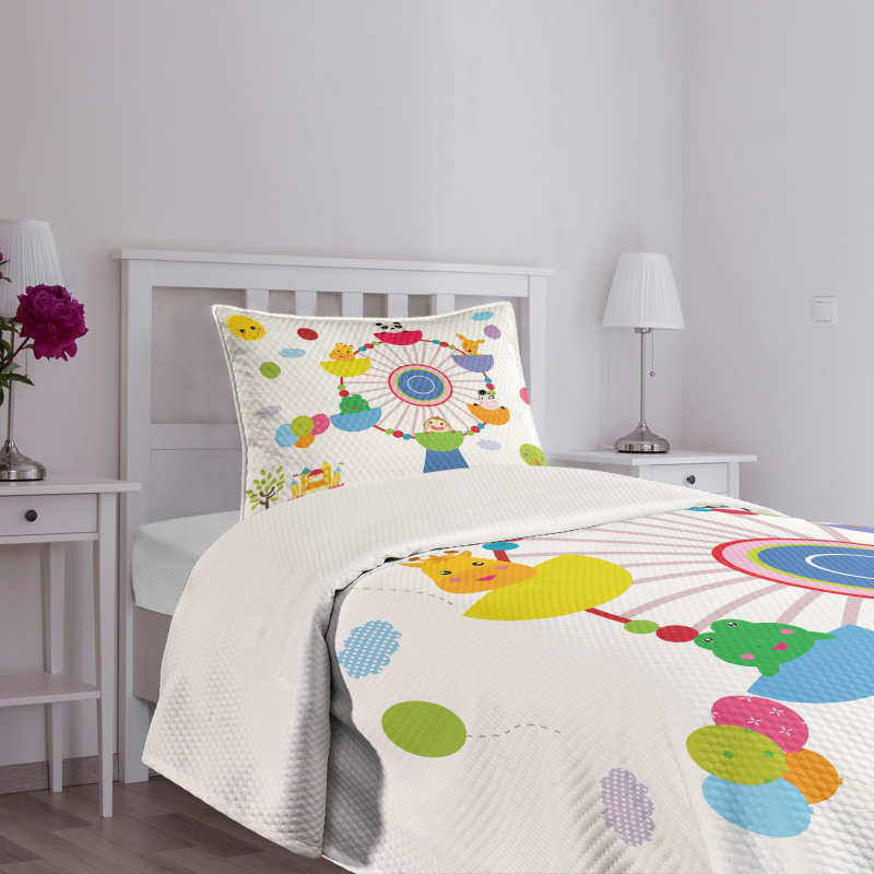 Nursery Animals Bedspread Set