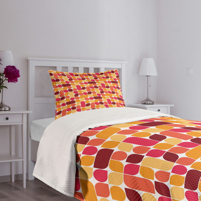 Bauhaus Geometric Retro Bedspread Set