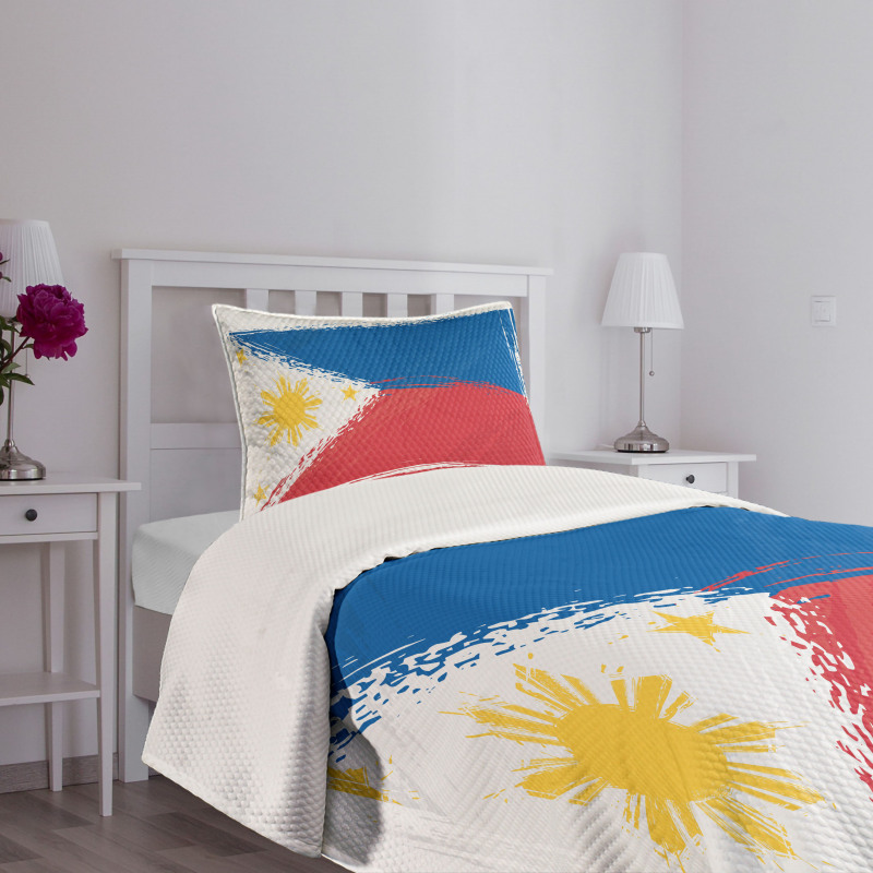 National Flag Bedspread Set