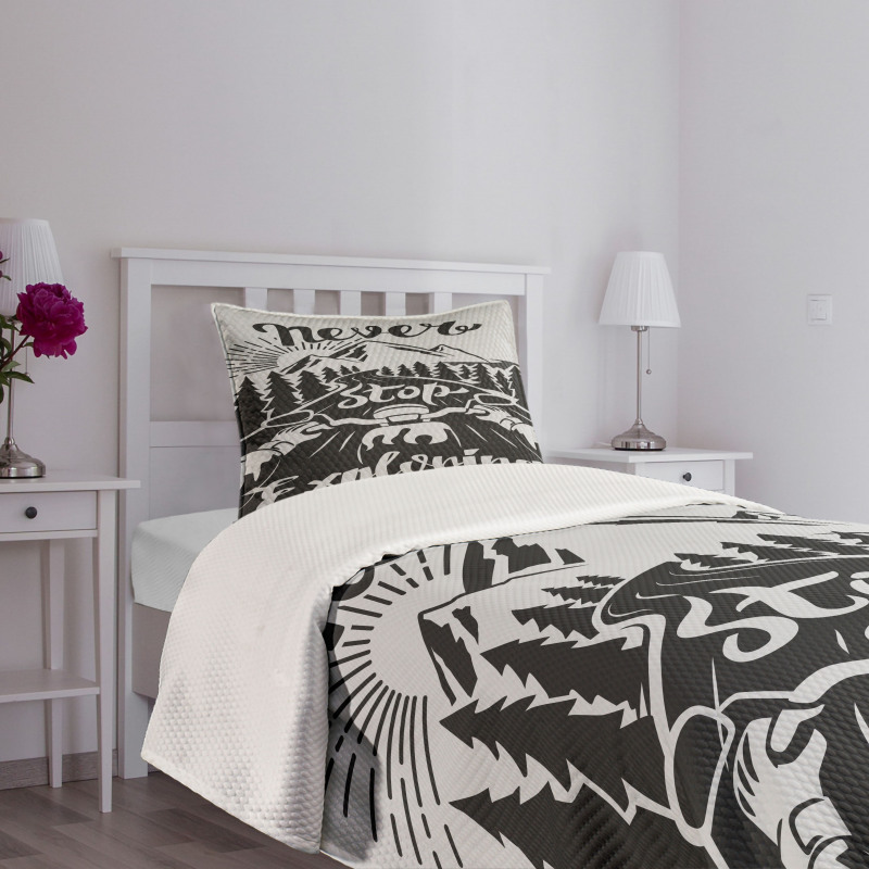 Road to the Mountains Bedspread Set