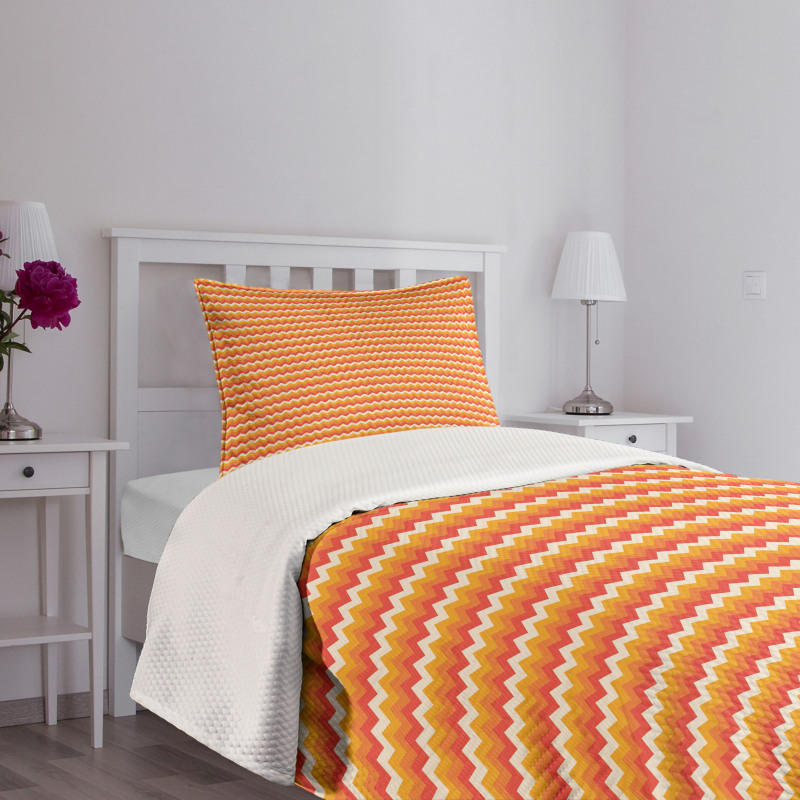 Modern Line Graphic Design Bedspread Set