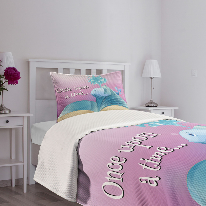 Baby Whale Kids Bedspread Set