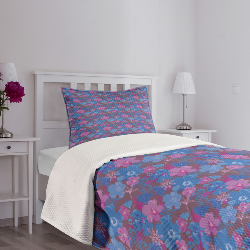 Botanical and Exotic Bedspread Set