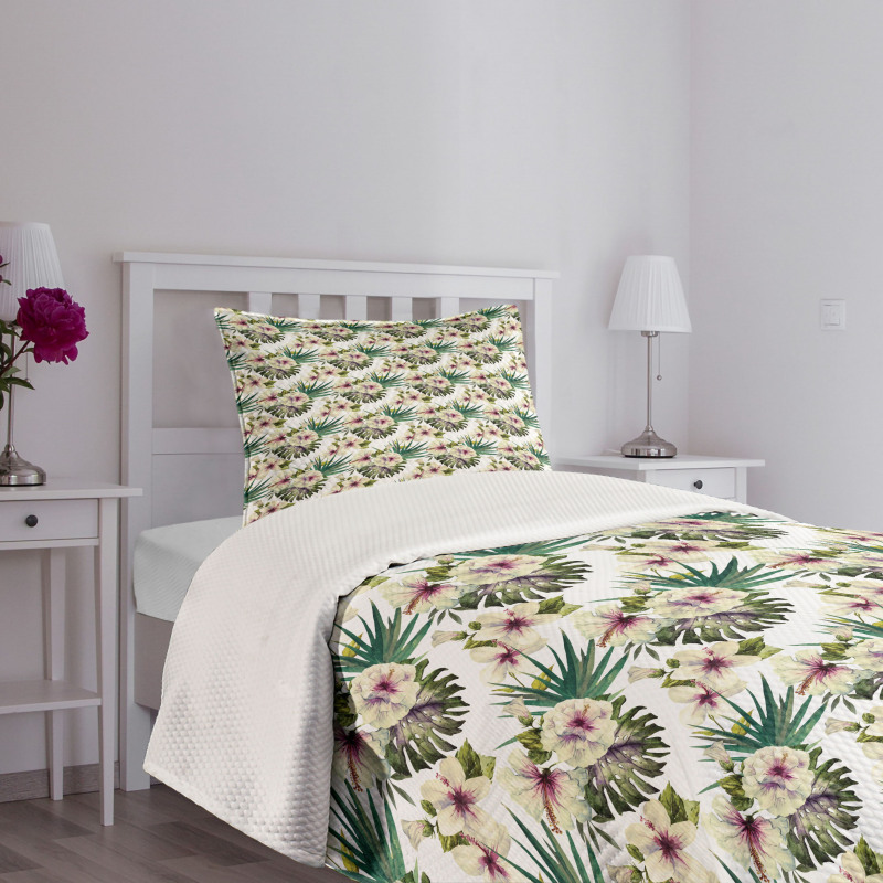 Romantic Jungle Flourish Bedspread Set