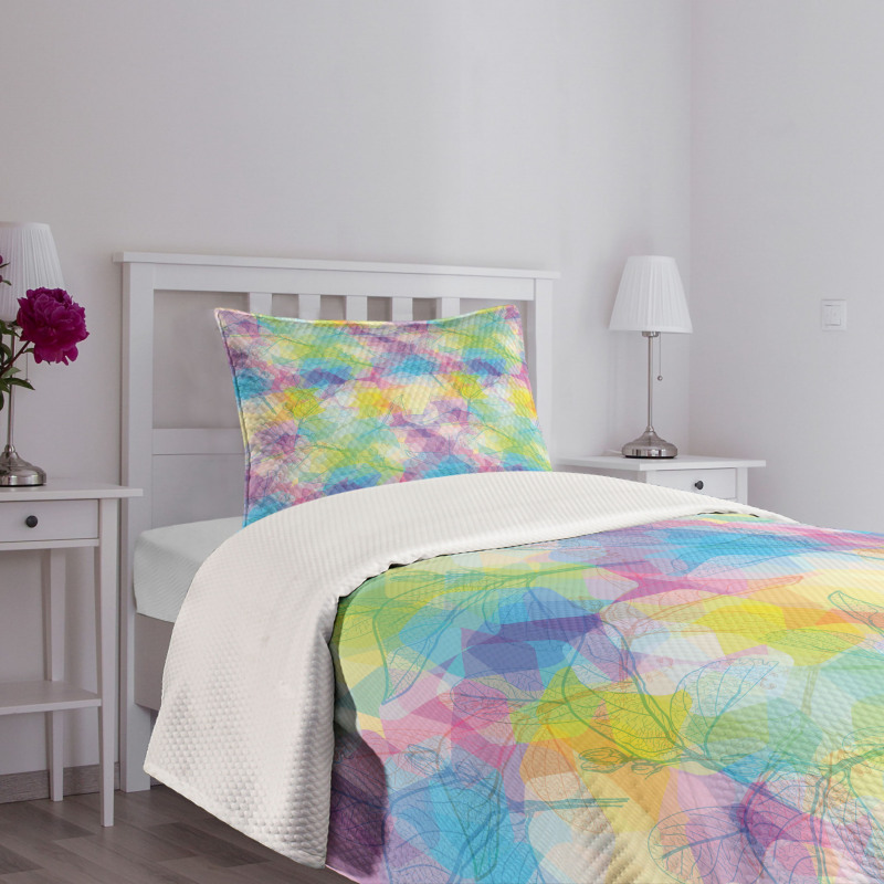 Dreamy Retro Botany Bedspread Set