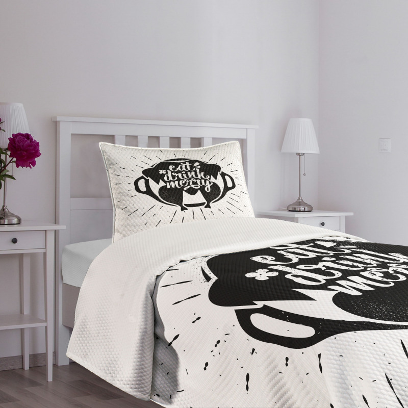 Noel Theme Bedspread Set