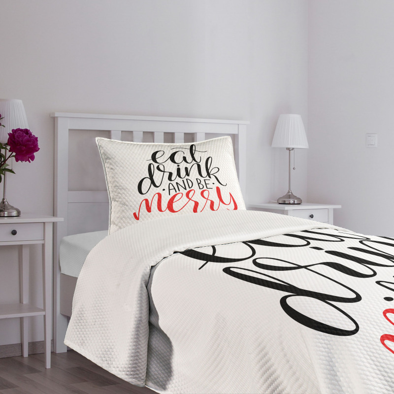 Modern Noel Bedspread Set