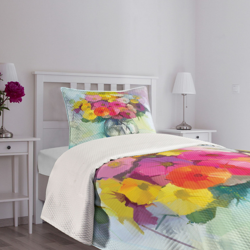 Freshly Picked Flowers Bedspread Set