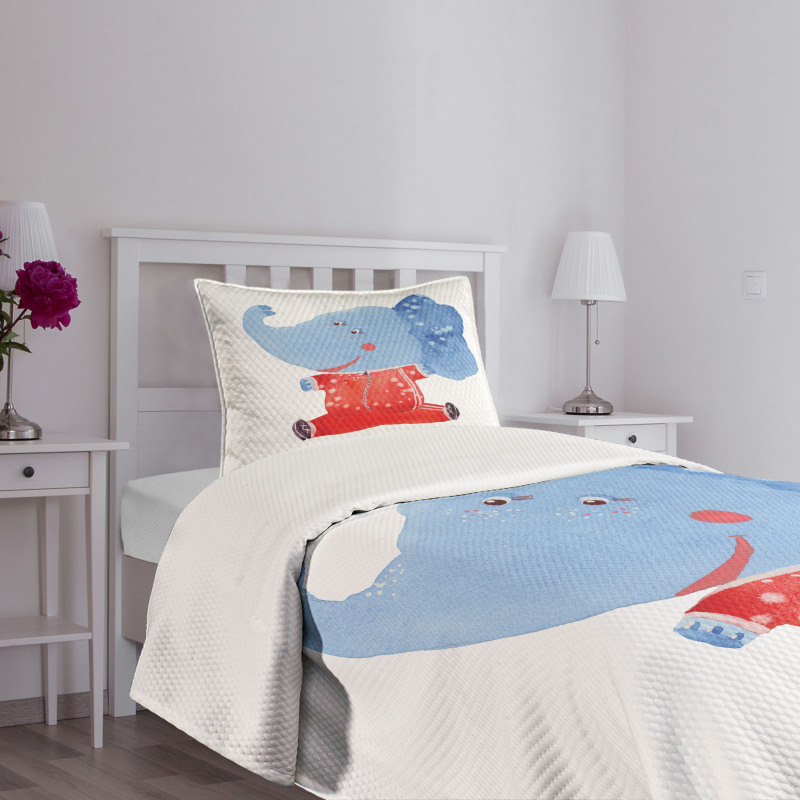 Animal Artwork Bedspread Set