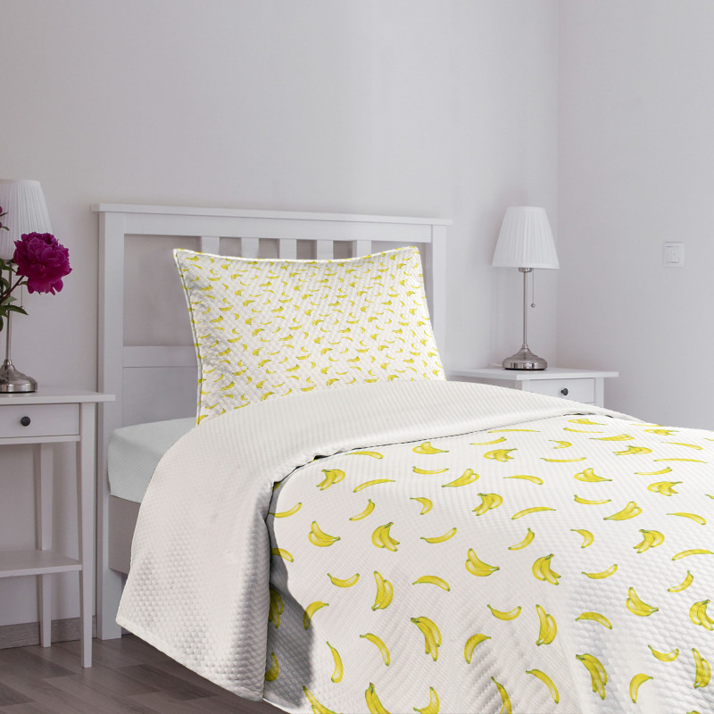 Tropical Fruit Exotic Food Bedspread Set