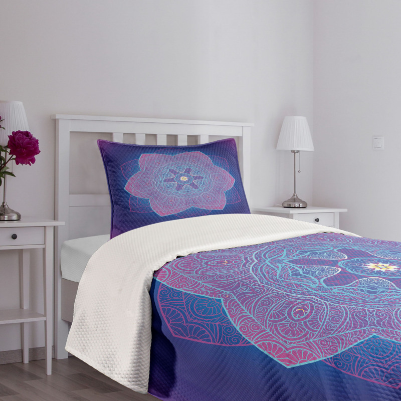 Cosmos Psychedelic Bedspread Set