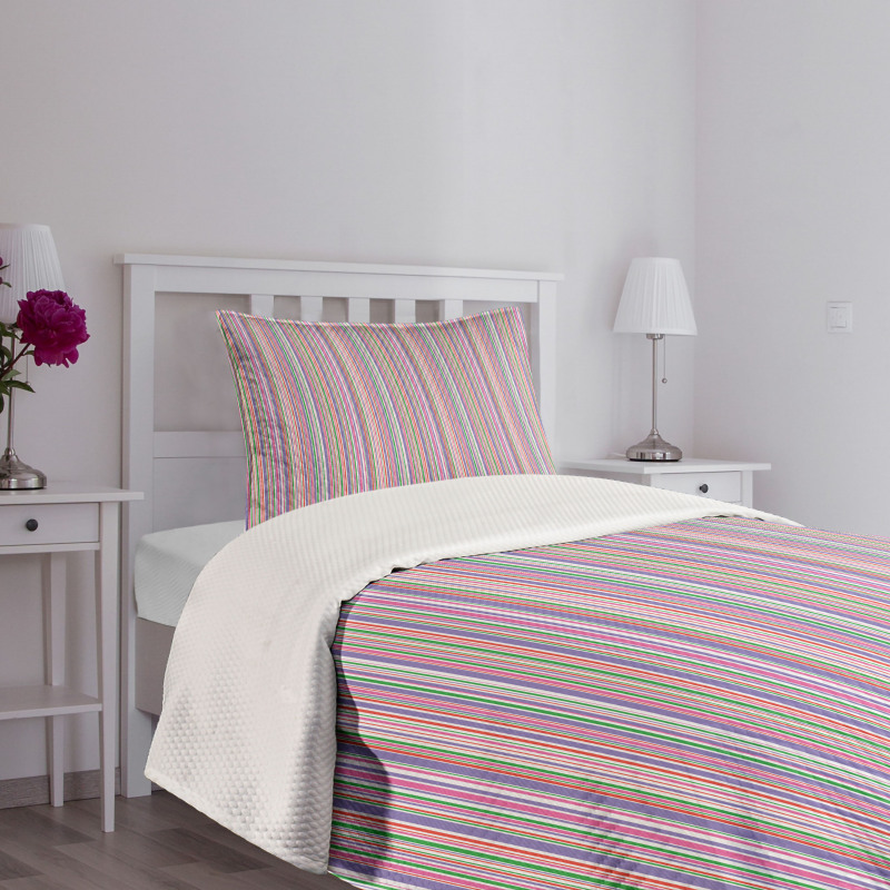 Abstract Vibrant Design Bedspread Set