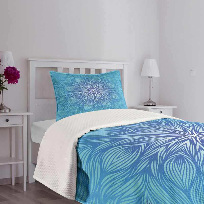 Psychedelic Abstract Bedspread Set