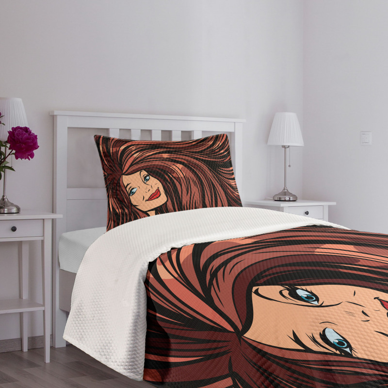 Comic Book Inspired Bedspread Set