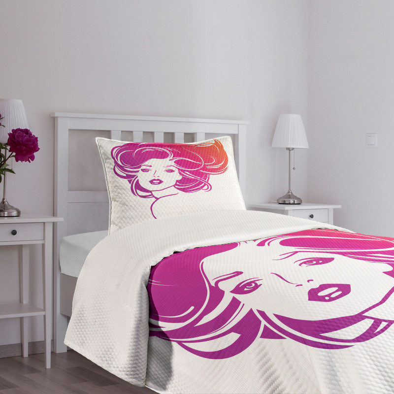 Tropical Vibrant Color Bedspread Set