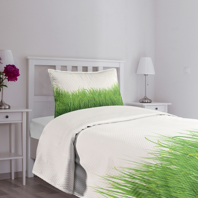 Spring Foliage Pattern Farm Bedspread Set