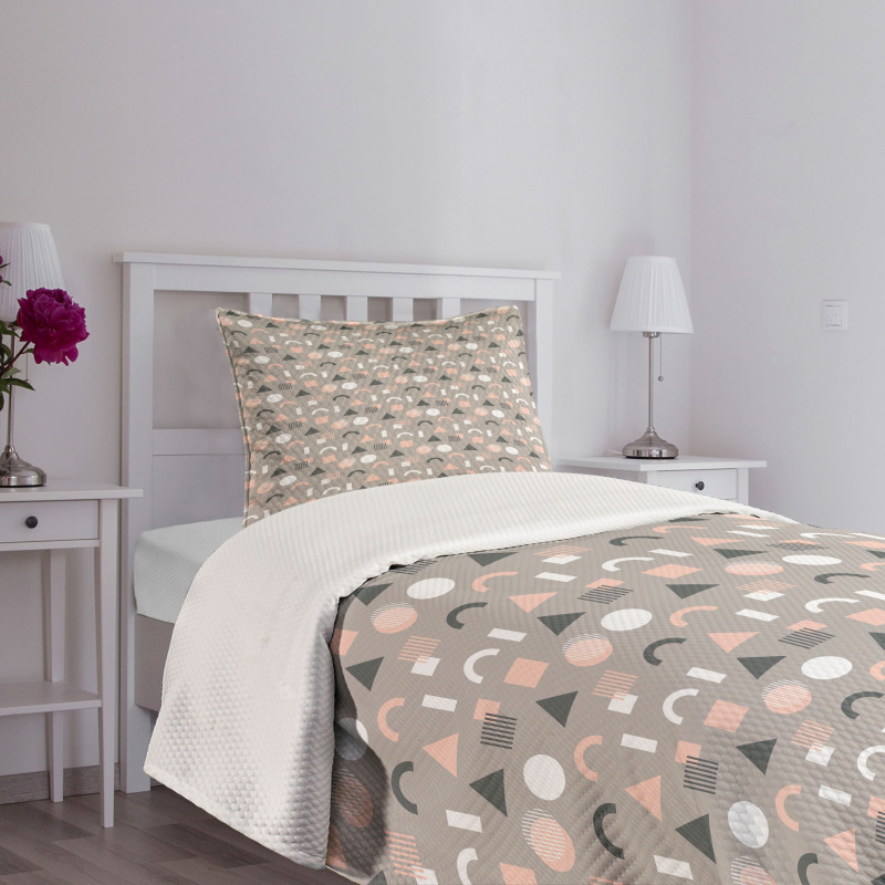 Contemporary Art Work Bedspread Set