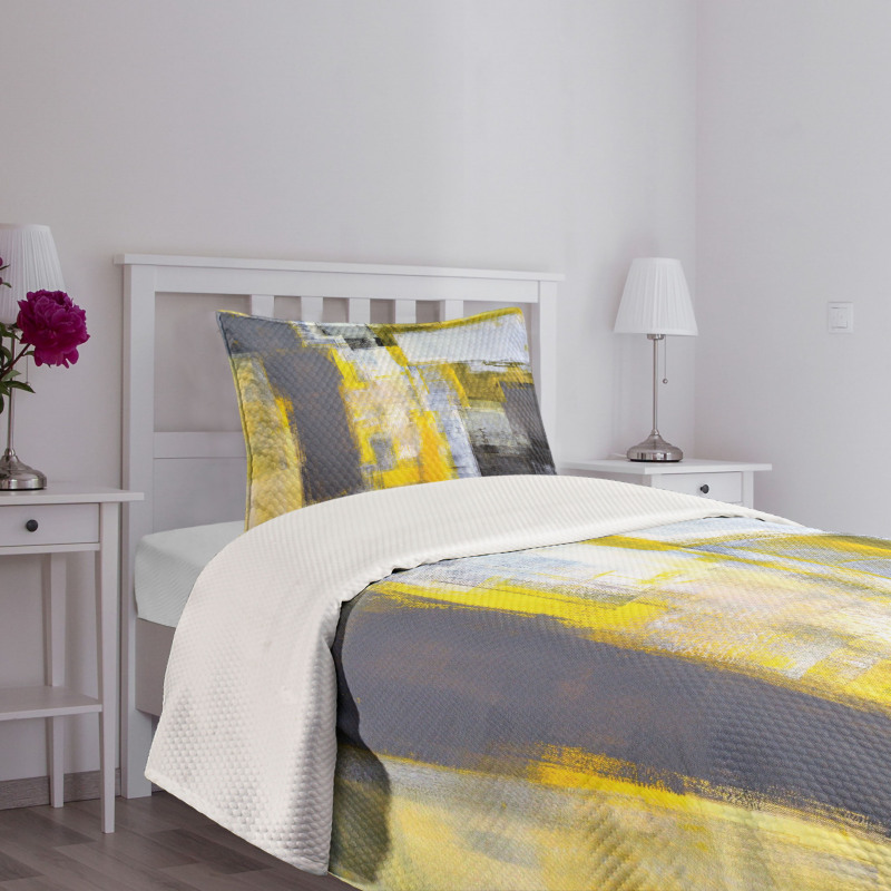 Abstract Painting Bedspread Set