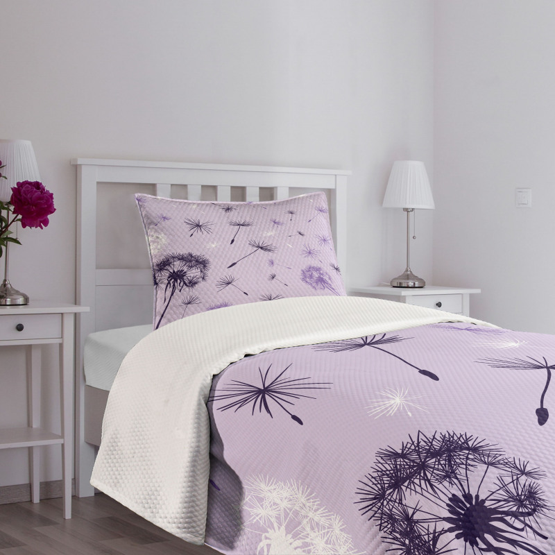 Botany Purple Tone Bedspread Set