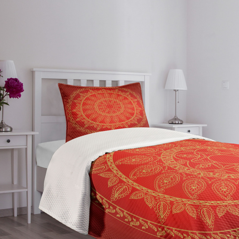 Ottoman Motifs Style Bedspread Set