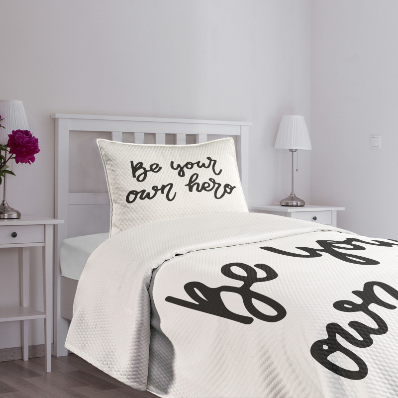 Be Your Own Hero Brave Bedspread Set