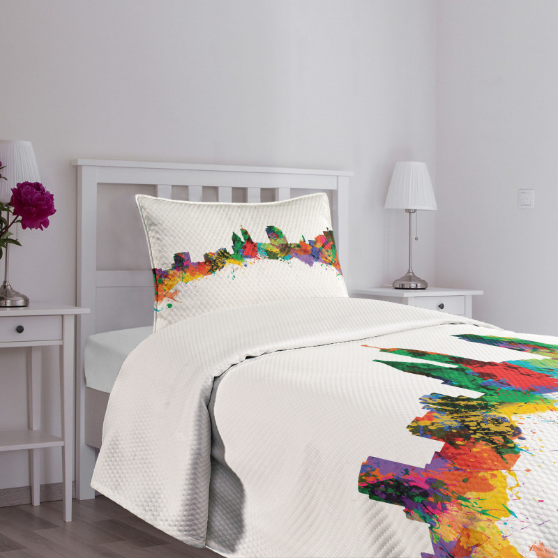 Strokes of a Paintbrush Bedspread Set