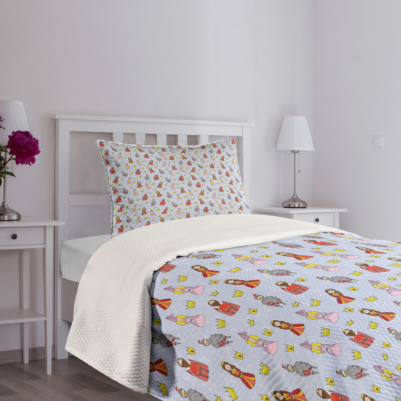 Princess Queen King Knight Bedspread Set