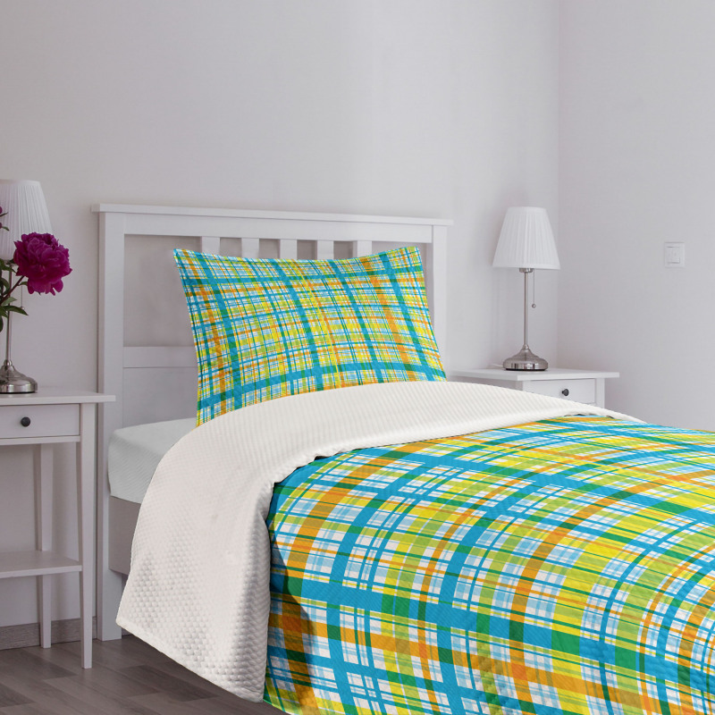 Traditional Scottish Layout Bedspread Set