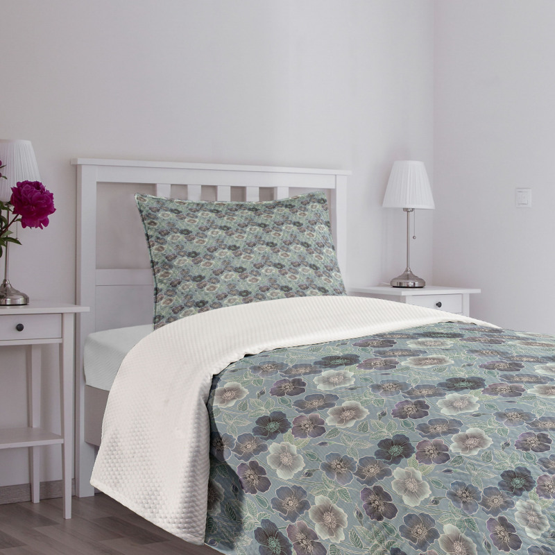 Floral Season Country Bedspread Set