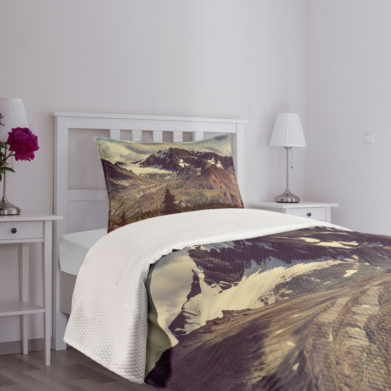 Alaska Scenery Bedspread Set