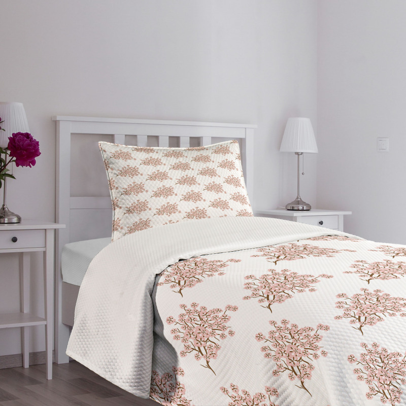 Branches of Cherry Bedspread Set