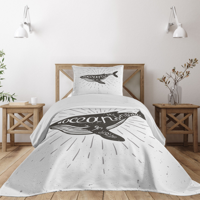 Ocean Inside You Bedspread Set