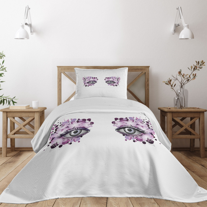 Fantasy Look Blossoms Bedspread Set