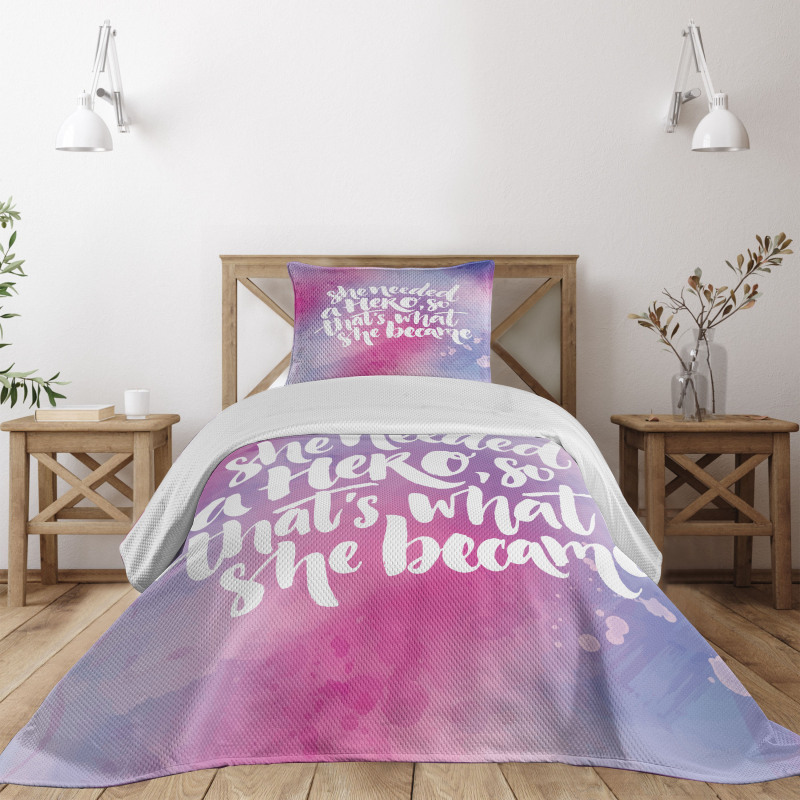 Theme Female Hero Bedspread Set