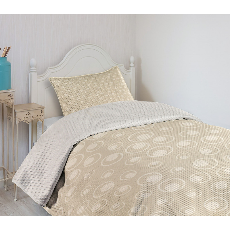 Water Inspired Bubble Forms Bedspread Set