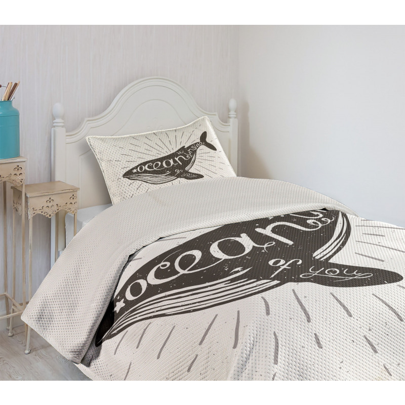 Ocean Inside You Bedspread Set