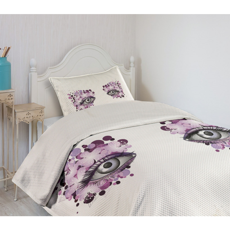 Fantasy Look Blossoms Bedspread Set