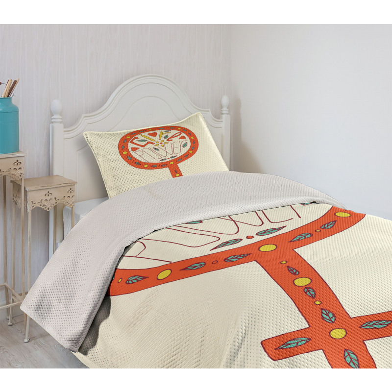 Doodle Venus Bedspread Set