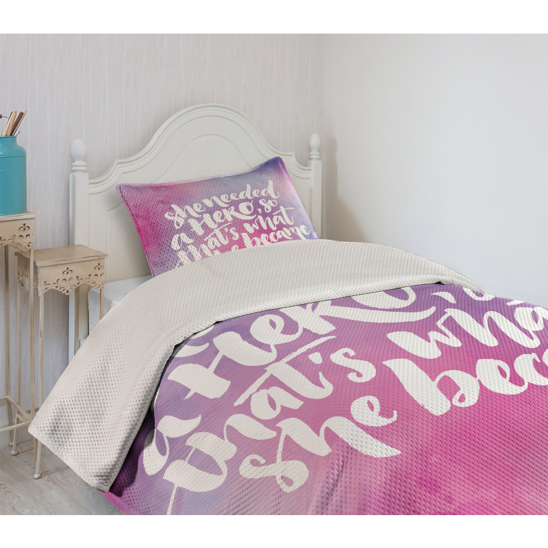 Theme Female Hero Bedspread Set