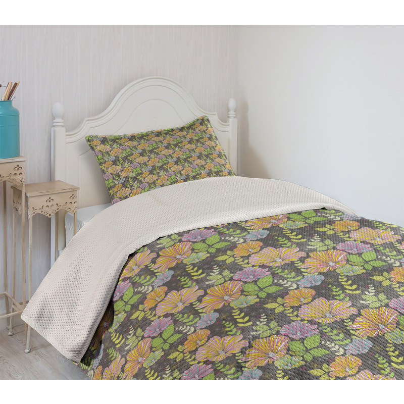 Botanical Romantic Bedspread Set