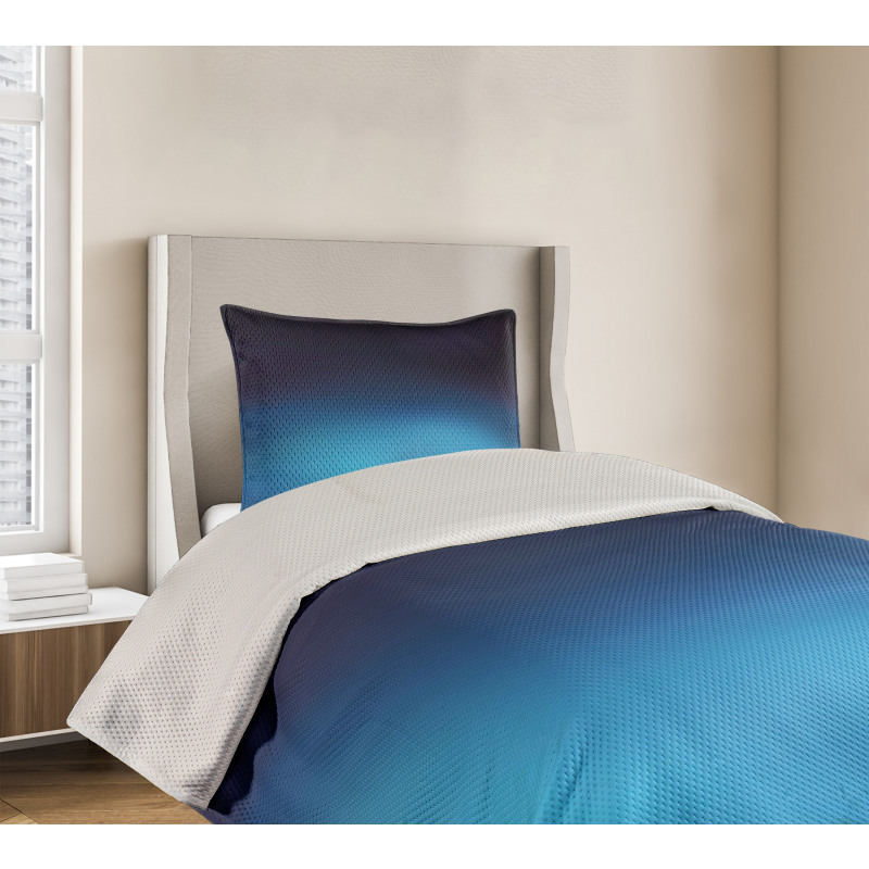 Blue Ombre Ocean Inspired Bedspread Set