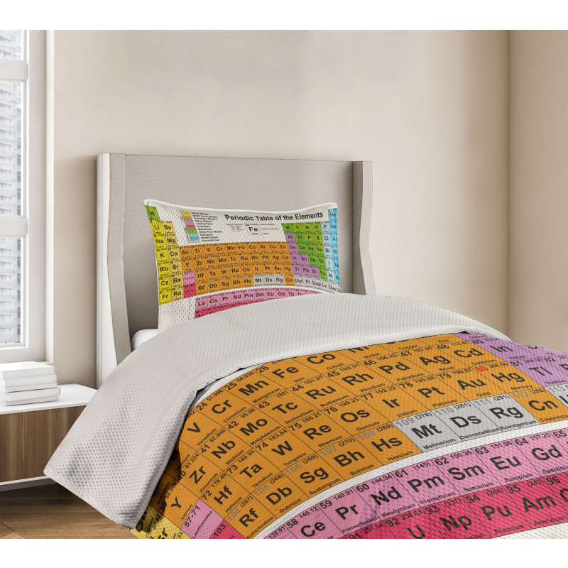 Chemistry Lovers Bedspread Set